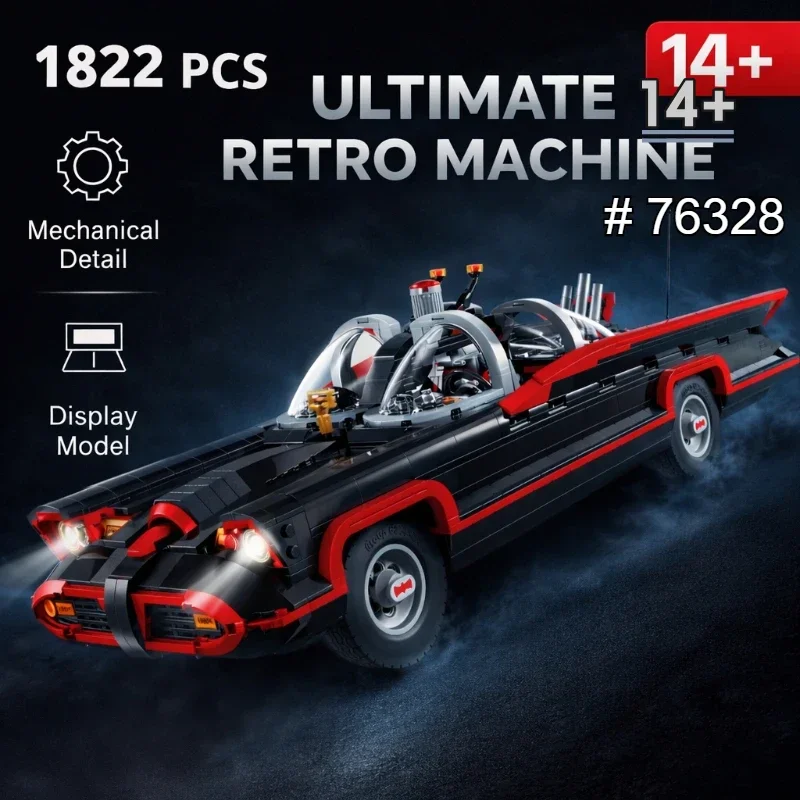 Disney Instant 76328 Dark Hero Chariot Collectible Building Bricks Family Fun Home Decor Children Holiday Party Favors Gifts