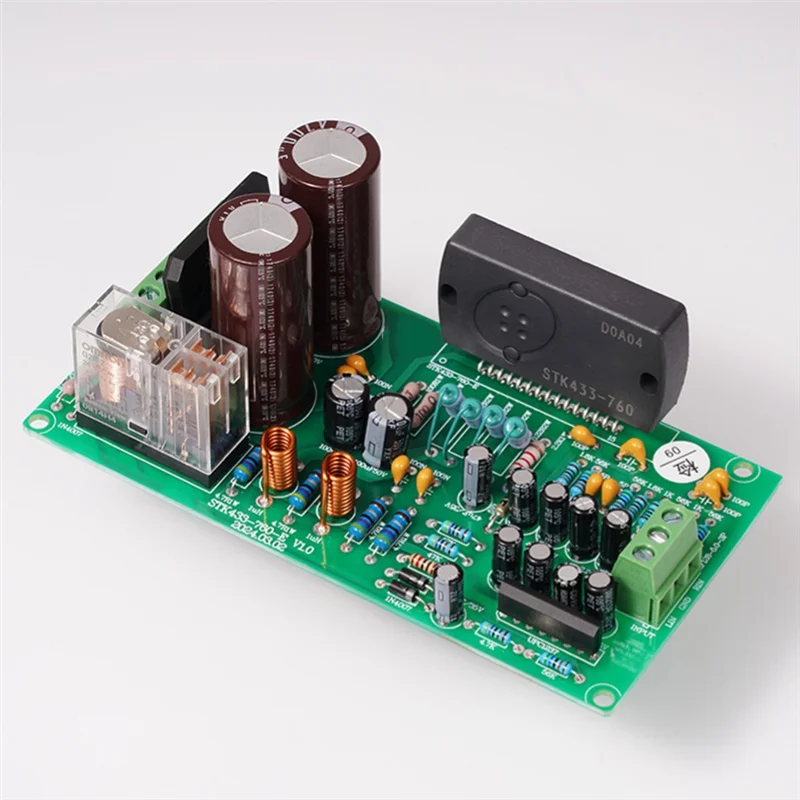 

FFYY-50WX2 HIFI Amplifier Kit 50WX2 HIFI Finished Board For Audio And Video Playback For Home Theater Amplifier