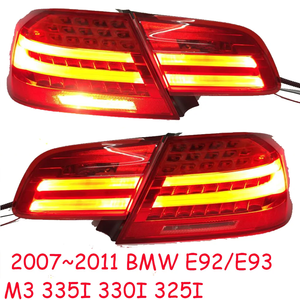 Car bumper taillight for BMW E92 rear light,not fit E93,2007~2011,LED,M3,330i 335i 325i,car accessories,330i 335i fog light