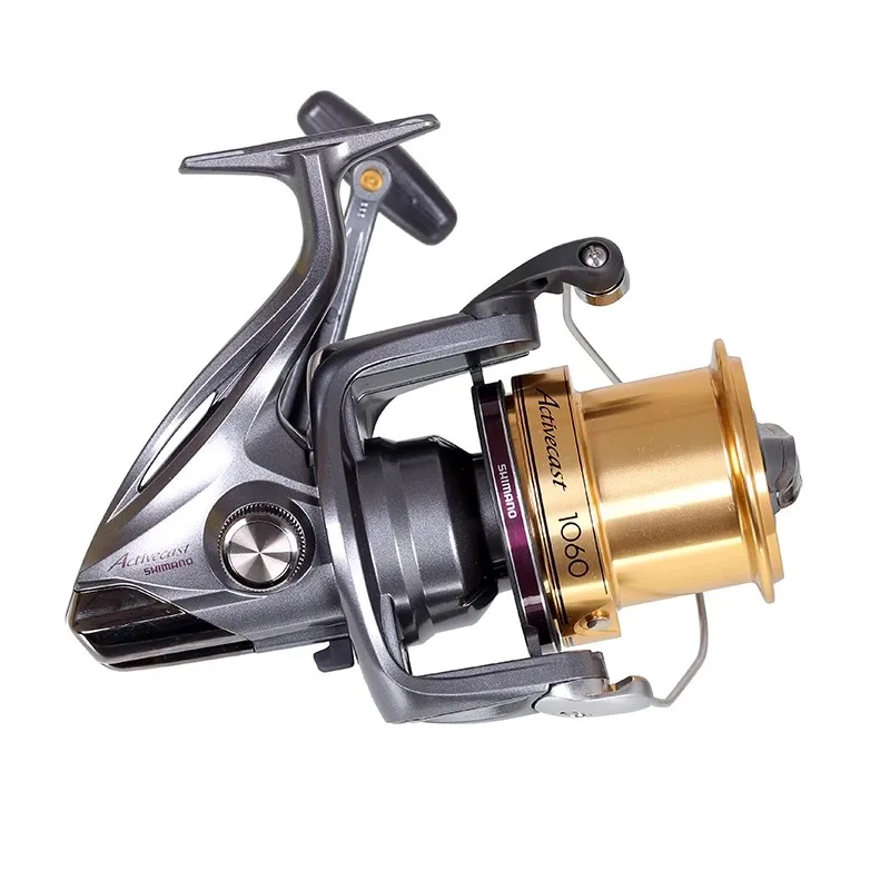 SHIMANO Activecast Surfcast Spinning Fishing Reel 1050 1060 1080 1100 1120 Low-Profile Saltwater Max Drag 15KG