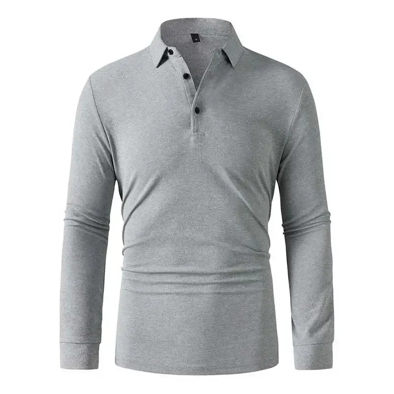 New Men's Business Casual Long Sved Shirt Cool Sensation City Walk Suitable Clean Fit Style Trilogy Fiber Women's  Shirt