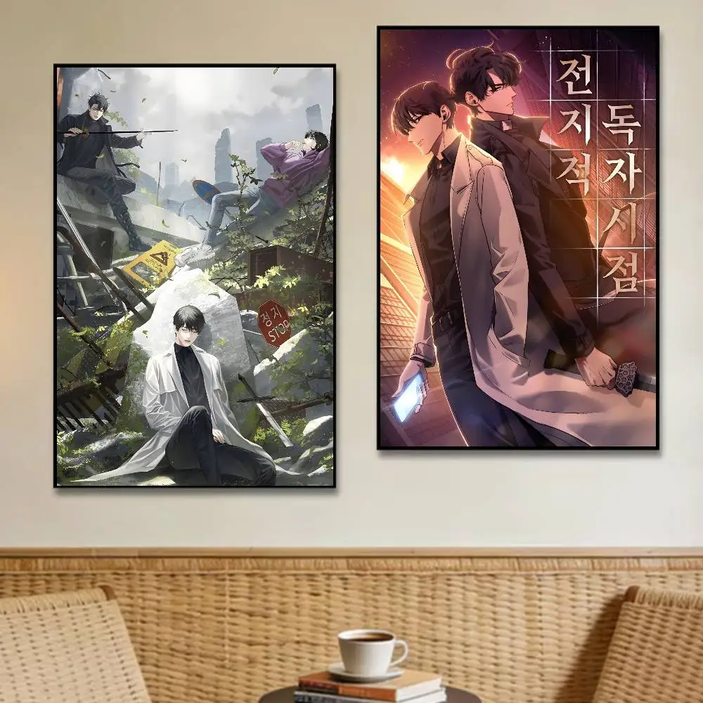 Webtoon Omniscient Readers Viewpoint Poster Room Decor Waterproof Sticky For Home Bar Wall Art Decoration
