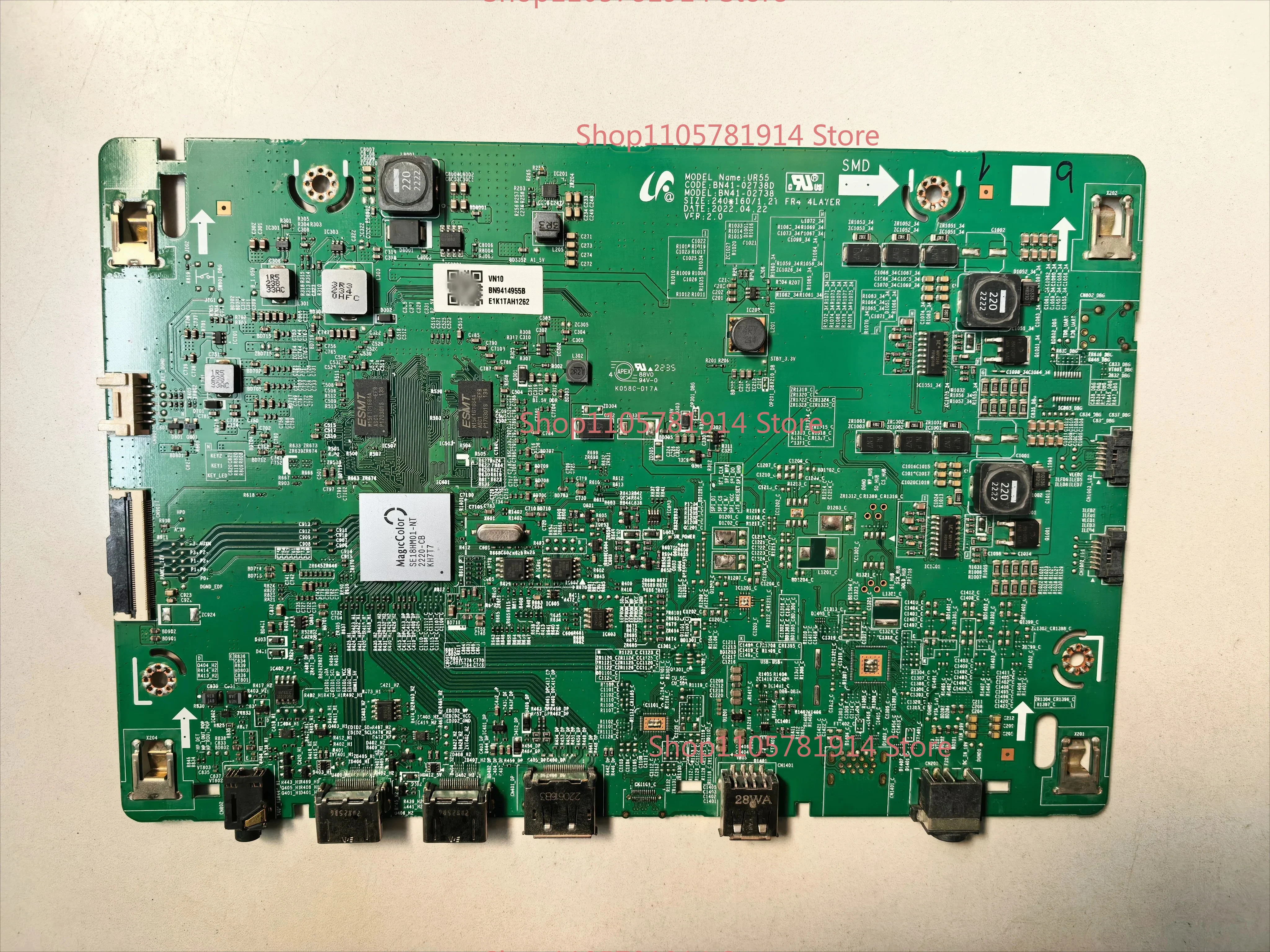 For Samsung U28R550UQC Monitor Main Board UR55 Driver Board BN41-02738D/A