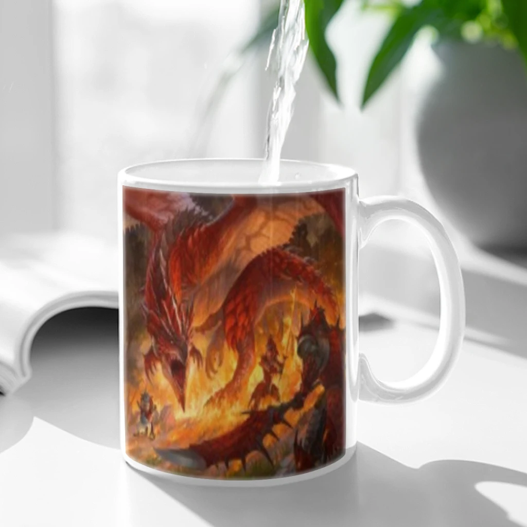 Japanese Game Animated Monster Hunter Art Coffee Mug 11oz Fun Ceramic Coffee Tea Cocoa Cup Handle Tea Drink Cup