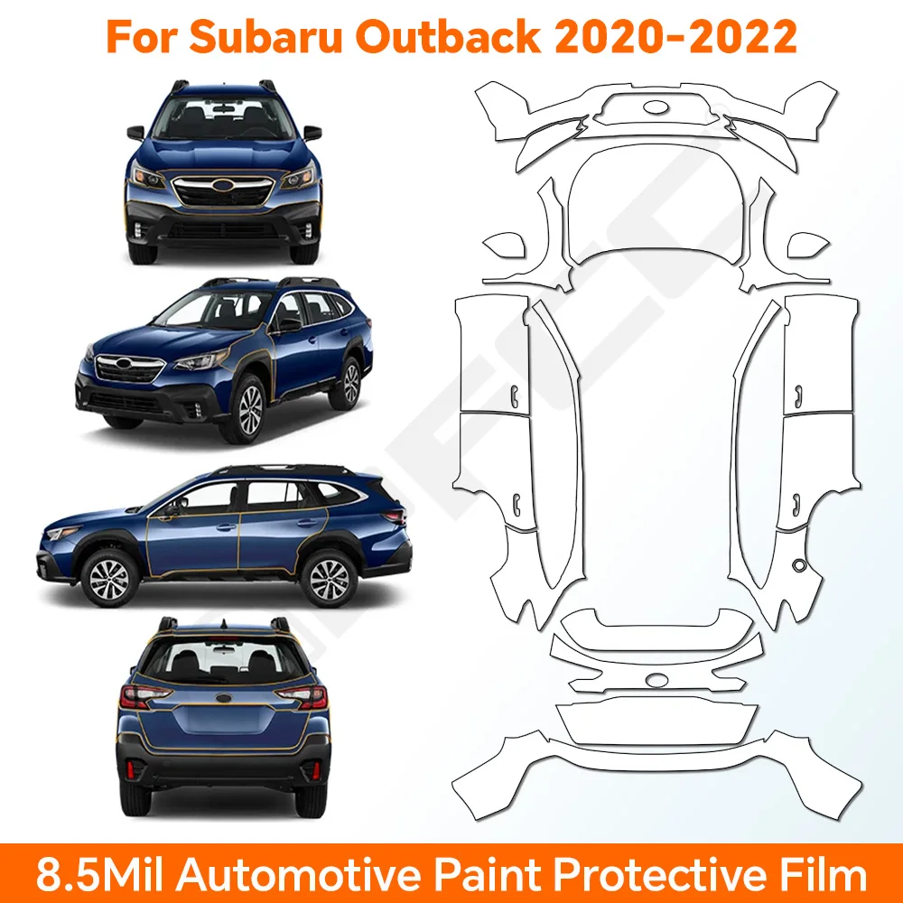 

Pre-cut PPF Anti-Scratch Car Body Clear Bra Invisible Resistant Kit For Subaru Outback 2020 2021 2022 TPU Paint Protection Film