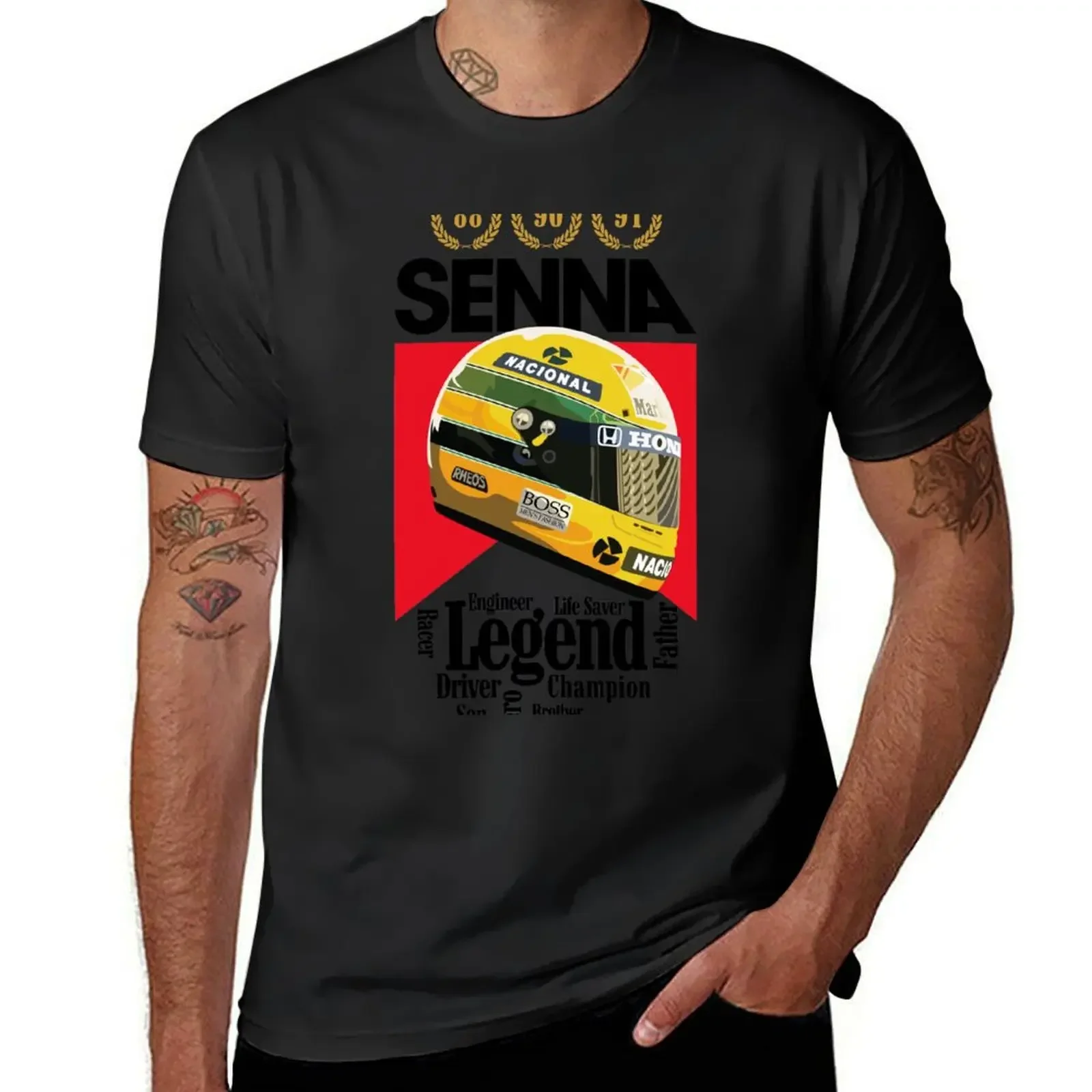 

Senna The Legend T-Shirt custom t shirt anime t shirts Aesthetic clothing men clothing