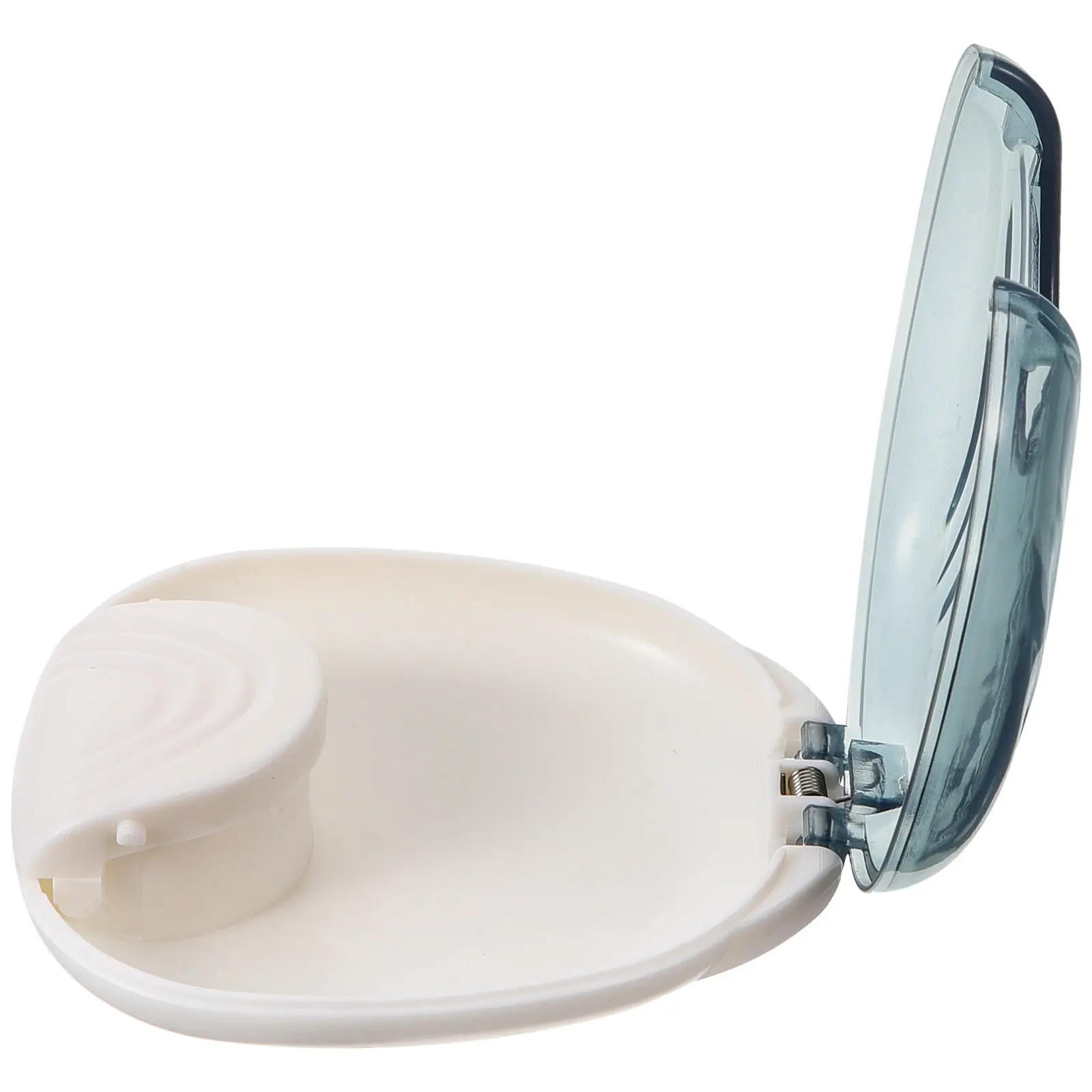 Safe Plastic Retainer Case Denture Container Portable Compact Travel Friendly Dental Guard Box for Retainers Dentures Mouthguard