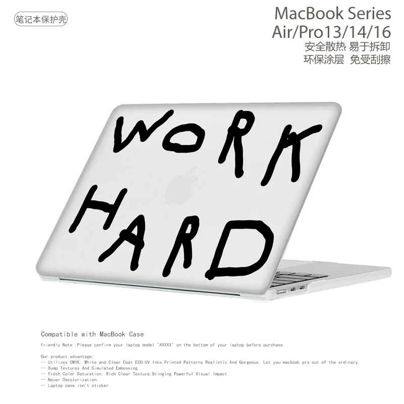 WORK Simple Laptop Case For Macbook Neo 2026 A3404 Air 13 15