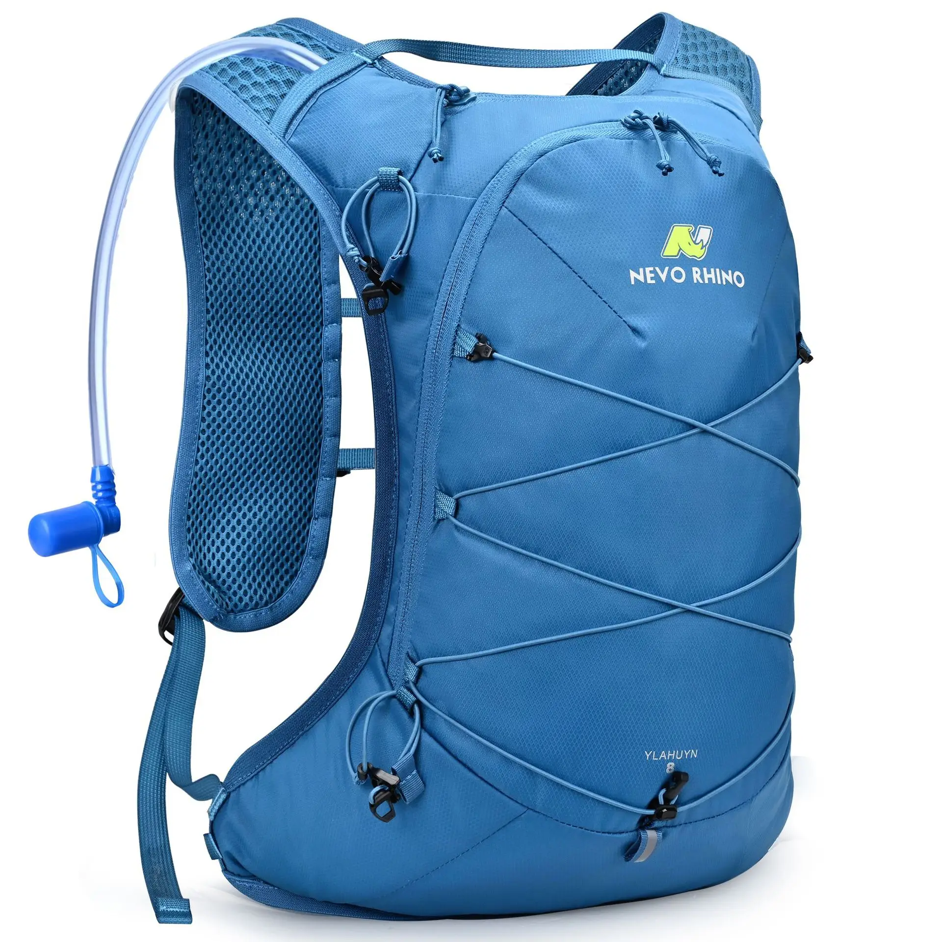 حقيبة ظهر للمشي لمسافات طويلة مقاومة للماء وخفيفة الوزن للسفر للرجال والنساء حقيبة ظهر رياضية قابلة للتعبئة مع مثانة مائية للتخييم #3