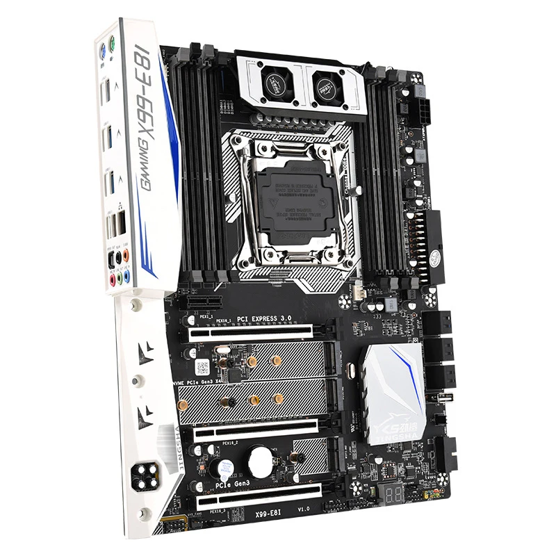 For PC Desktop Motherboard DDR4 2011 With 8 DDR4 Memory Slots X99-E8I