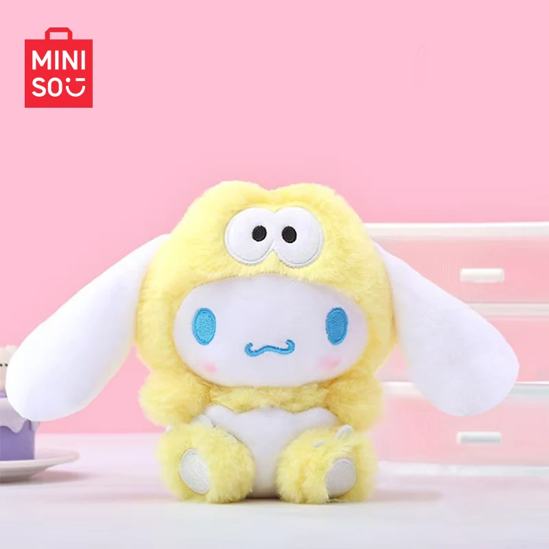 Новая серия динозавров MINISO, плюшевые куклы, аниме-фигурка, HelloKitty Cinnamoroll Pochacco Kawaii, орнамент, сбор, индивидуальный подарок на Хэллоуин