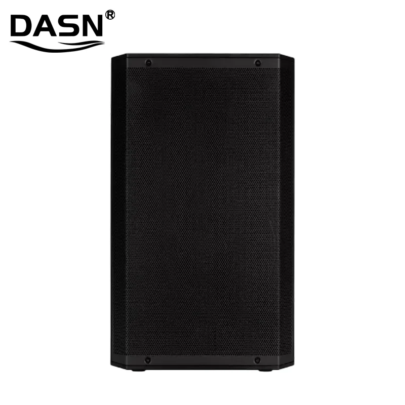 DASN SCJ15DC 15 Inch 500W Plastic Home Party DJ Audio PA  Powered Active Speakers Professional Sound System