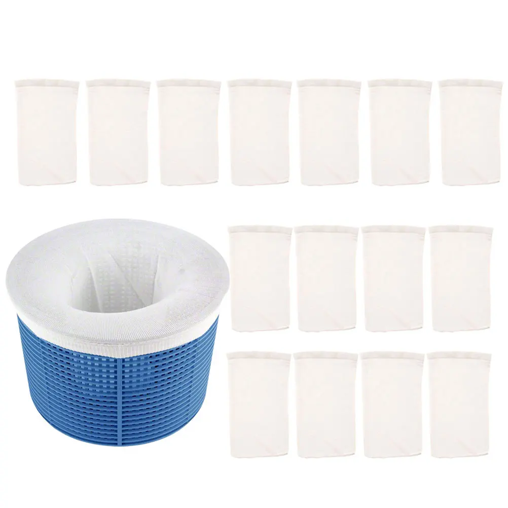 16 قطعة مجموعة سلة المرشح للسباحة غطاء للصرف دائم غرامة شبكة منع الحطام الشعر انسداد حوض الاستحمام بالوعة بركة أدوات نظيفة #1