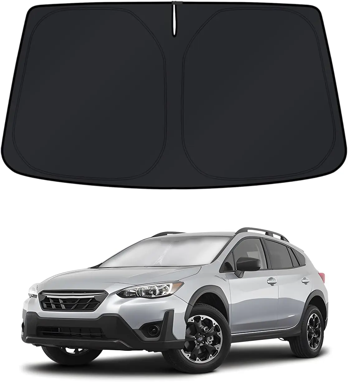 

Солнцезащитный козырек на лобовое стекло для Subaru Crosstrek 2024 2025 2026, аксессуары, солнцезащитный козырек на окно, защита от солнца, складные блоки, УФ-лучи