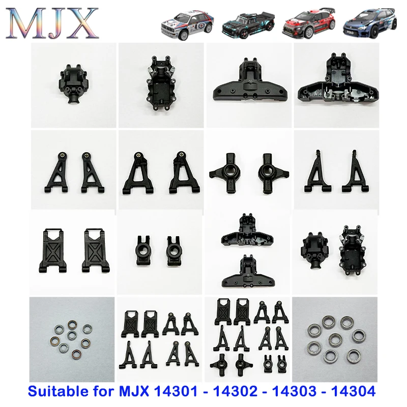 MJX Hyper Go 14301 14302 14303 14304 Steering Knuckle/Rear Gear