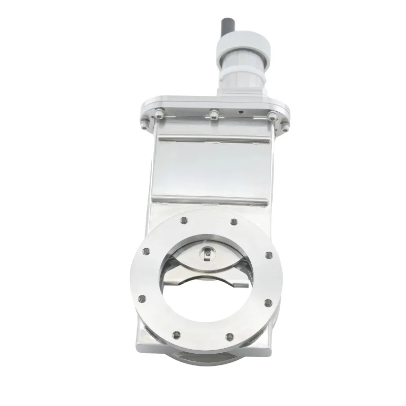 

Stainless Steel High Vacuum Gate Valve Manual Slide DN100 ISO-F Flange