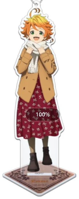 لعبة نورمان إيما راي آنا الاكريليك حامل دمية أنيمي موجيكا نموذج لجسم لوحة تأثيري لعبة للهدايا