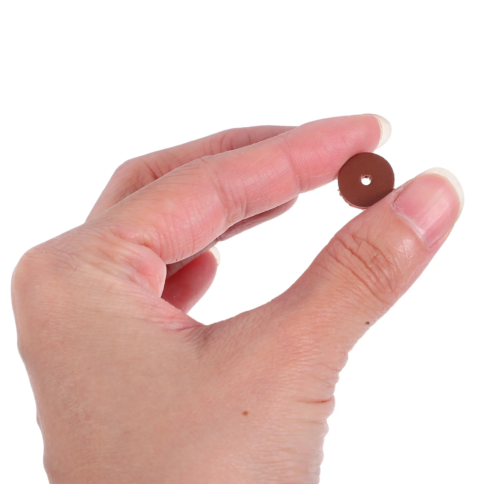 

500Pcs Spacer Inserts 12Mm Round Washers for Handles Belts Vests Bags DIY Rivet Cushion Components Spacer Pad