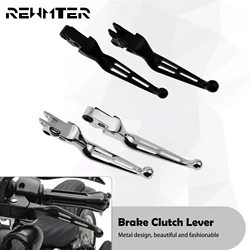 Motorcycle Brake Clutch Lever Aluminum For Harley Touring Street Glide Sportster XL 1200 883 Softail Breakout Dyna Road King FLH