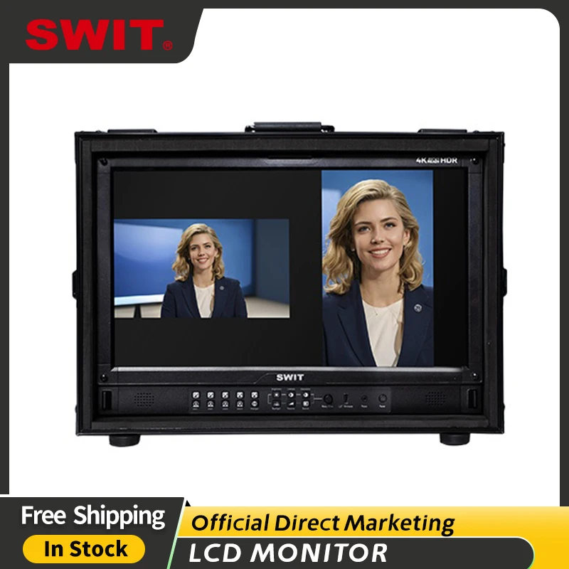 

SWIT FM-215HDR 21.5 inch 1000nits 12G-SDI HDR QD-LED Field Monitor