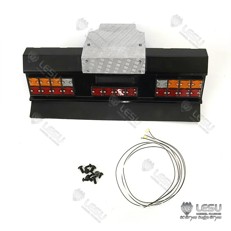 

1/14 LESU Airbag Tailbeam Truck Model Toy tailbeam taillight Set R620 R470 model accessories