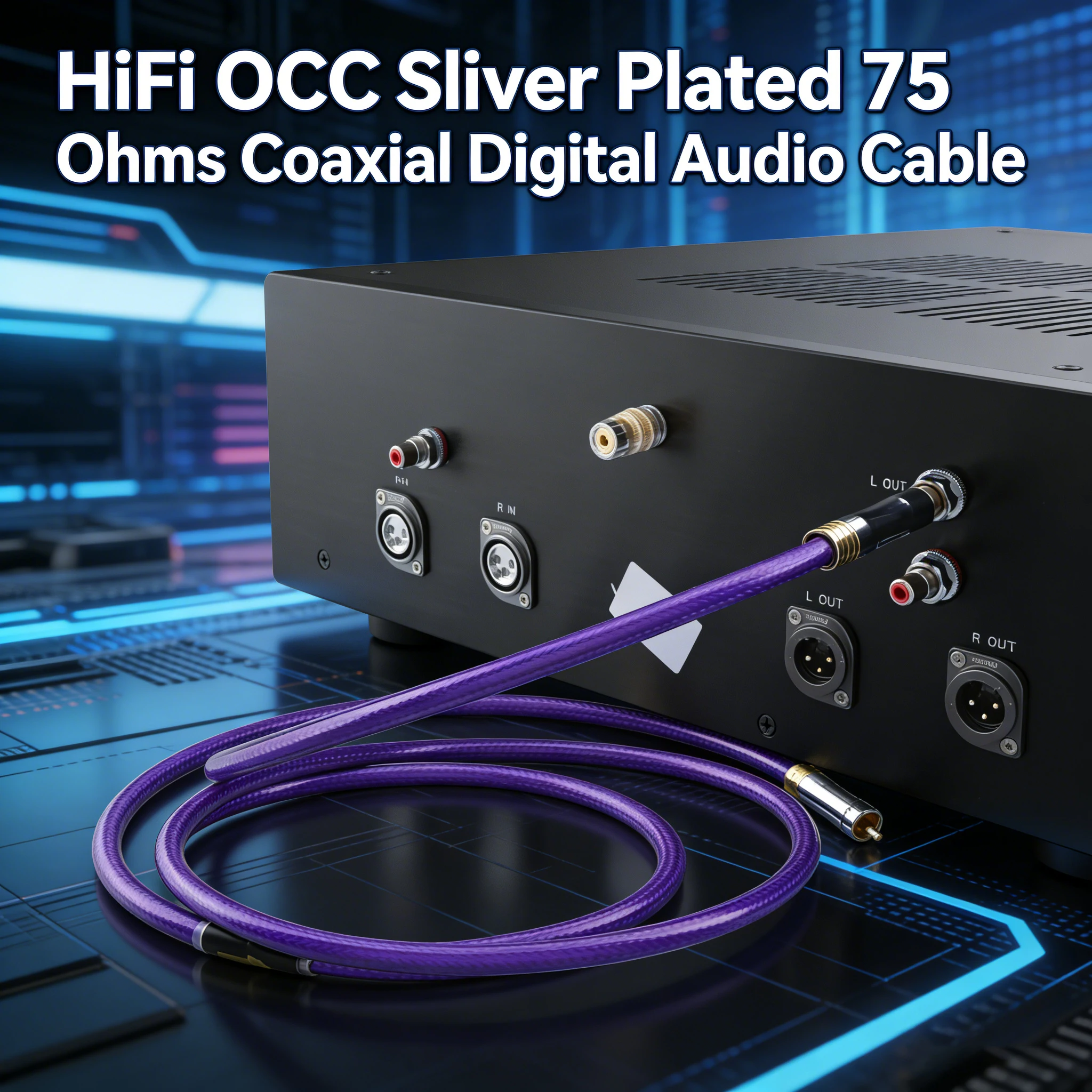 75 Ohms Hifi Coaxia…