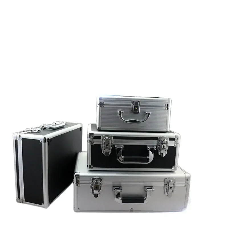 Aluminum alloy storage box, tattoo toolbox, large capacity thickened sound card equipment special box, Kamen Rider suitcase