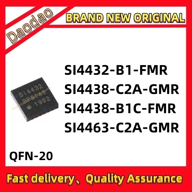 5 pieces SI4432-B1-FMR SI4438-C2A-GMR SI4438-B1C-FMR SI4463-C2A-GMR SI4432 SI4438 SI4438 SI4463 SI4463 QFN-20 new original