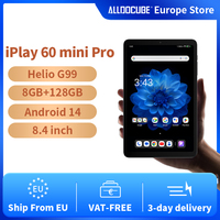 Alldocube iplay 60 mini pro 8.4inch Tablet Helio G99 Android14 8GB RAM 128 ROM Dual SIM 4G LTE pad 5500mAh Battery