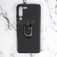 Magnet Phone Case For Lenovo Z6 Pro 5G Shockproof Soft TPU Silicone Cover For Lenovo Z6 Pro Case With Ring Holder