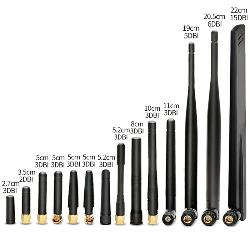 Antena Lora de 433MHz para exteriores, amplificador de señal omnidireccional de alta ganancia de 15dbi, de largo alcance, SMA macho para módem