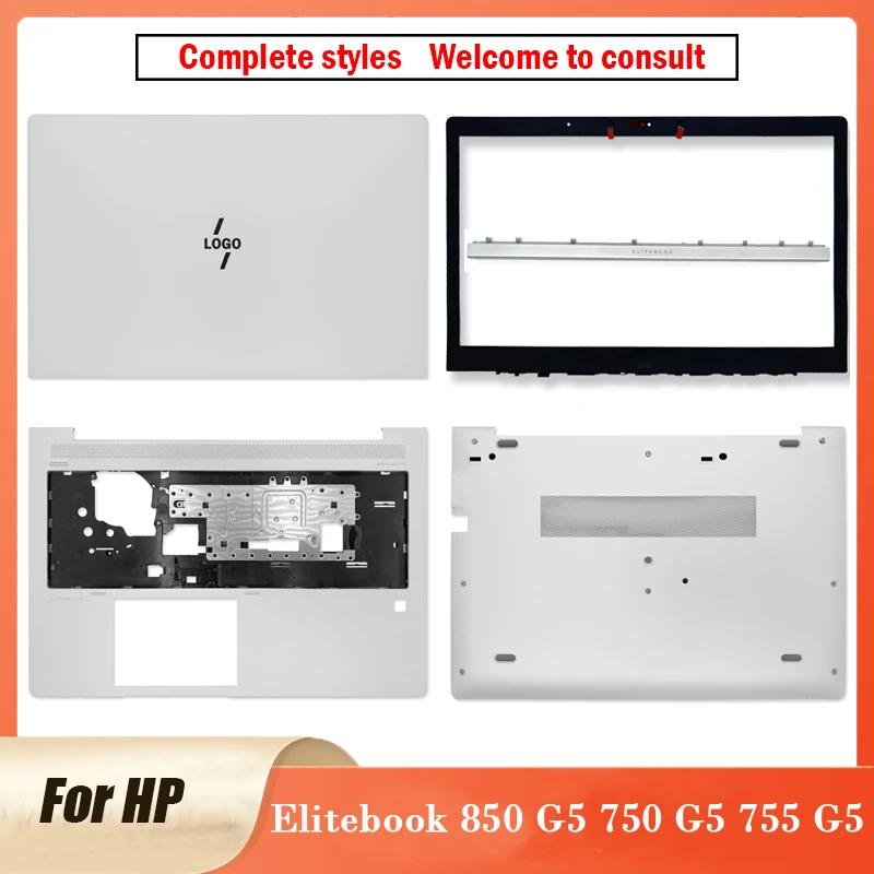 

New For HP EliteBook 850 G5 750 G5 755 G5 Series LCD Back Cover/Front Bezel/Palmrest/Bottom Case L15525-001 L14360-001 850 G5