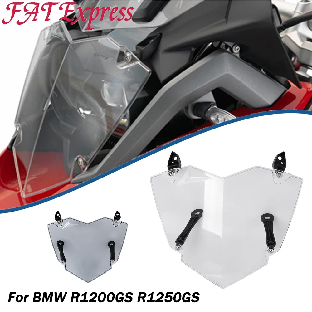 

For BMW R1200GS R1250GS ADV 2013-2023 Motorcycle Front Headlight Protector R1200 GS R1250 Accessories Head Lamp Cover Shield Kit