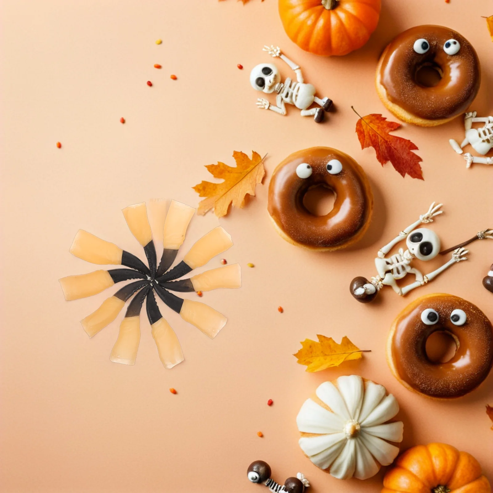 40 قطعة أصابع الهالوين واقعية وهمية يغطي الأصابع الرعب مسمار نصائح للحزب زي تأثيري خدعة الدعائم الرعب مسمار السحر