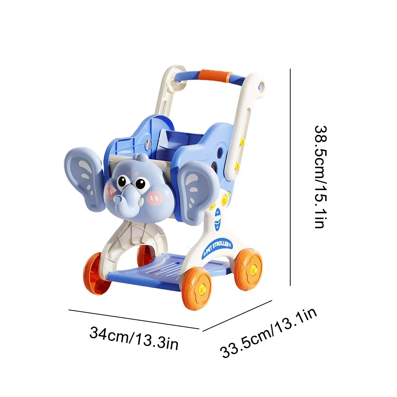 Kids Shopping Cart Baby Shopping Cart Toy Set Realistic Food Toy Set For 3 Years Boys Girls Kitchen Grocery Store Market Home
