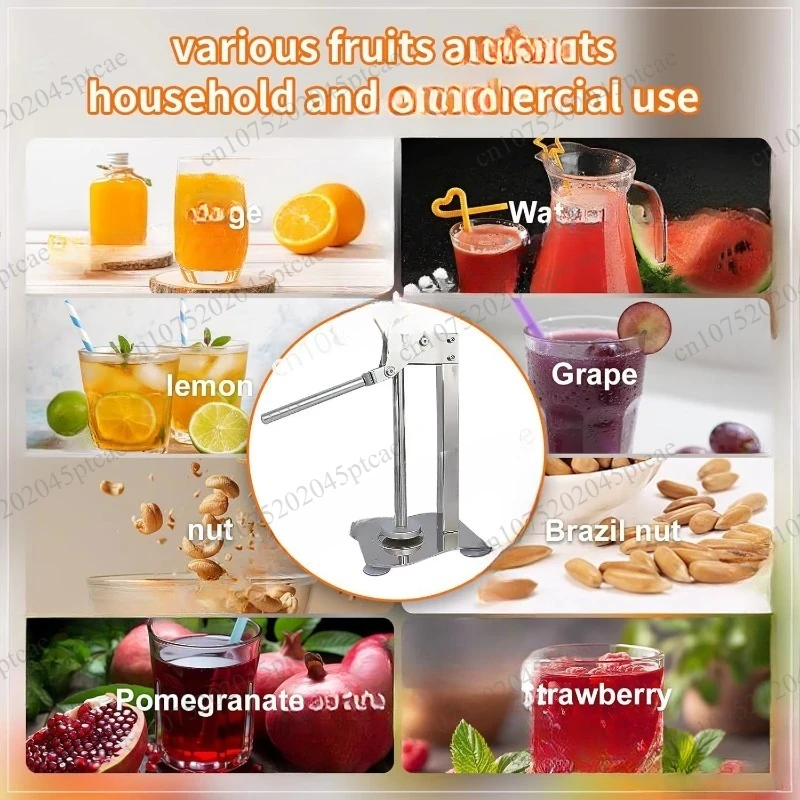 Orange juice extractor, manual desktop heavy-duty lemon grinder