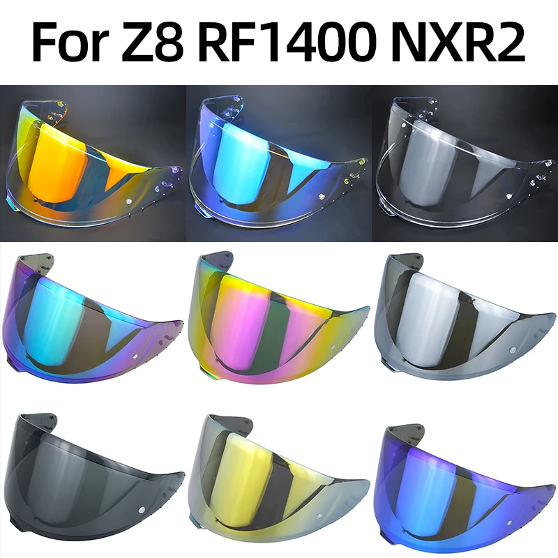 

Helmet visor for SHOEI Z8 NXR2 RF1400 RF-1400 CWR-F2 CWR-F2R X15 X-Fifteen X-SPR Pro Full Face Helmet Electroplated