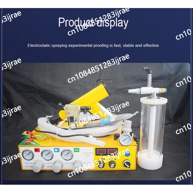 Portable Powder Paint Powder Coating Gun Digital Electrostatic Coating Machine Experimental Spraying Machine Spraying Equipment