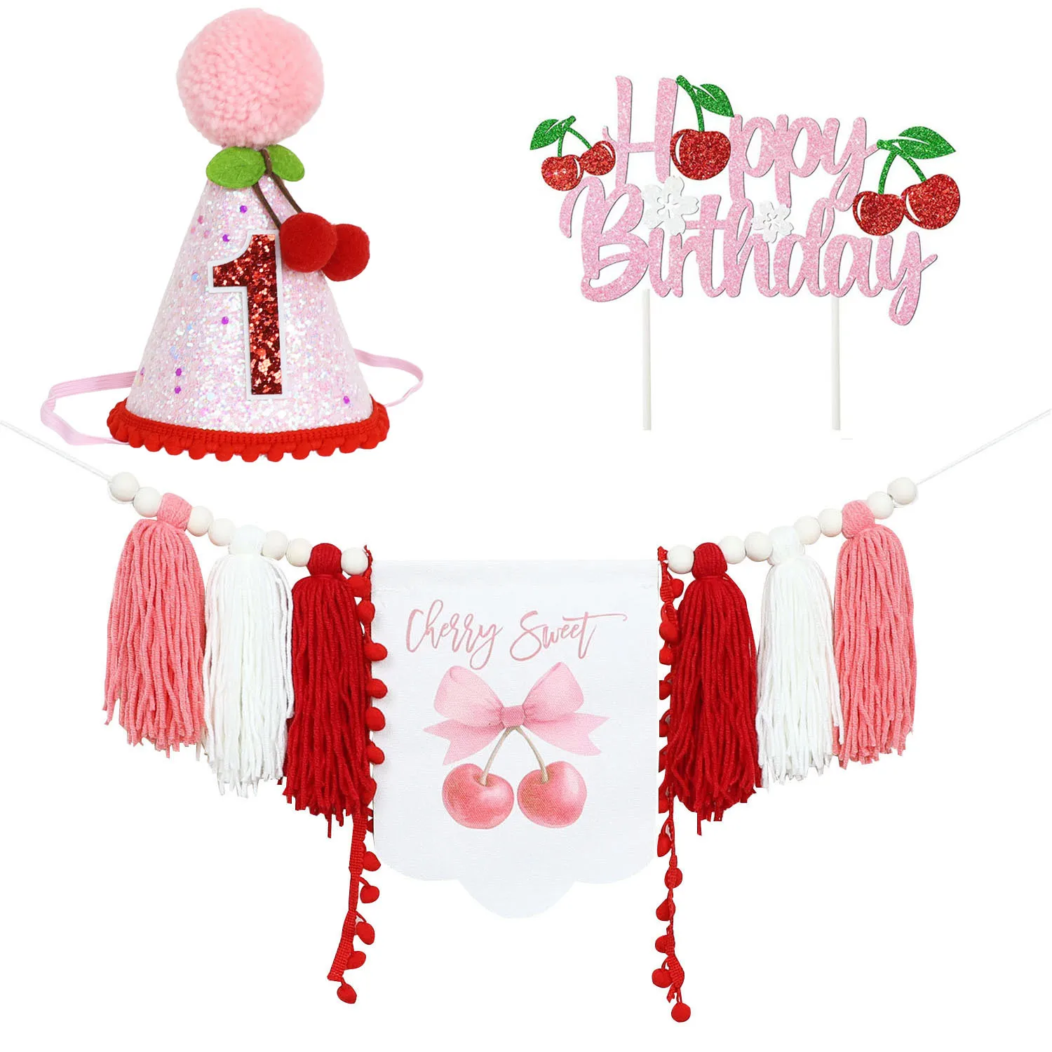 קישוט דובדבן ליום הולדת 