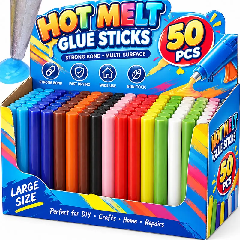 Colorful Hot Melt Glue Sticks Body Dent Removal Repair Strips Strong Viscosity Adhesive Rod Electric Glue Gun Heat Pistol Stick