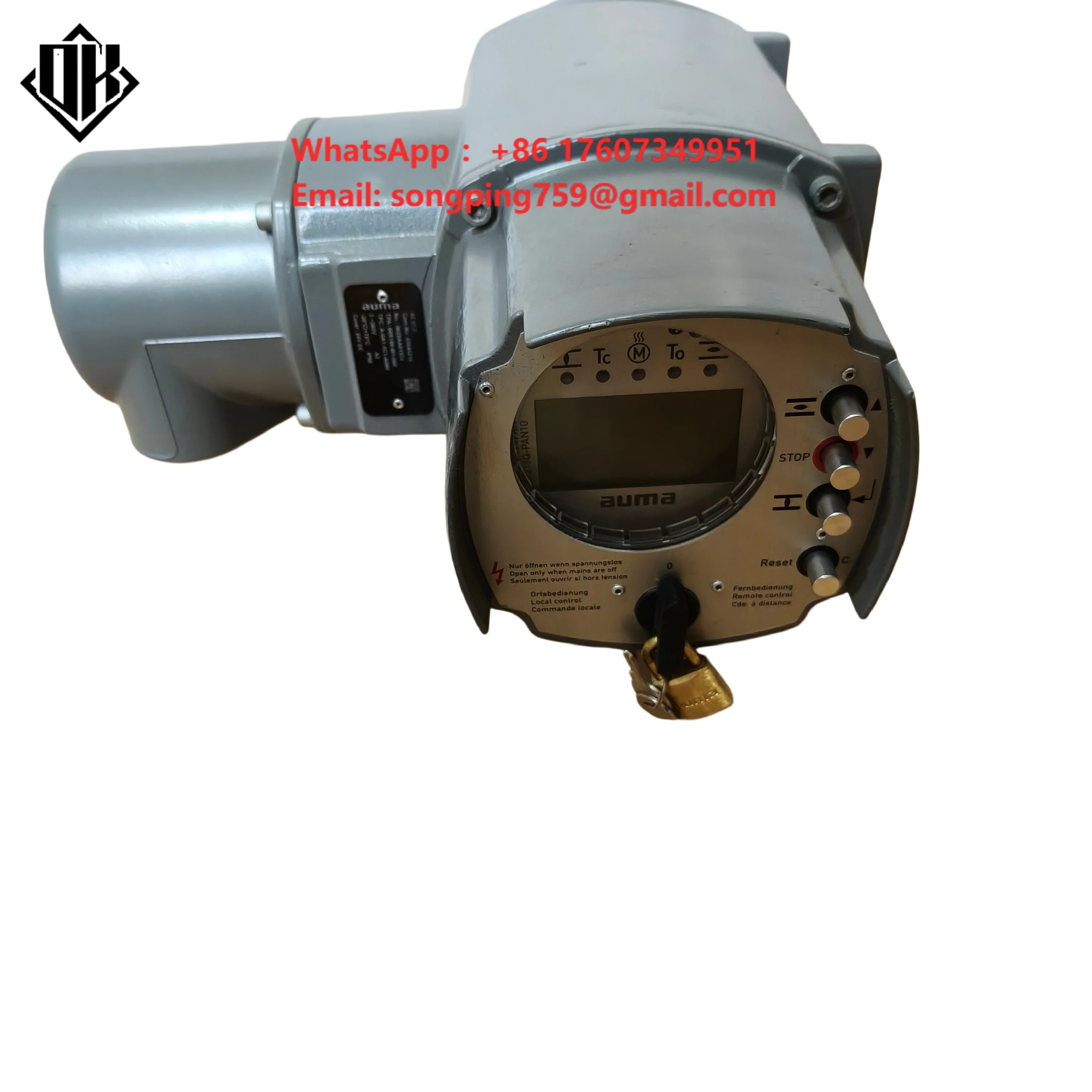 AUMA SA10.2 Drive Unit Electric Valve Actuator Torque 40-120N.m