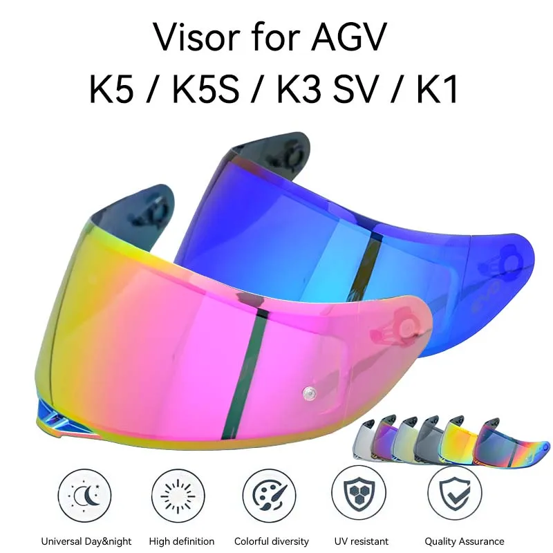 

Линзы для шлема для AGV K5 K5S K3SV K1 K1S Compact ST, козырек для мотоциклетного шлема, щиток для лобового стекла, аксессуары для мотоциклов, очки Casco