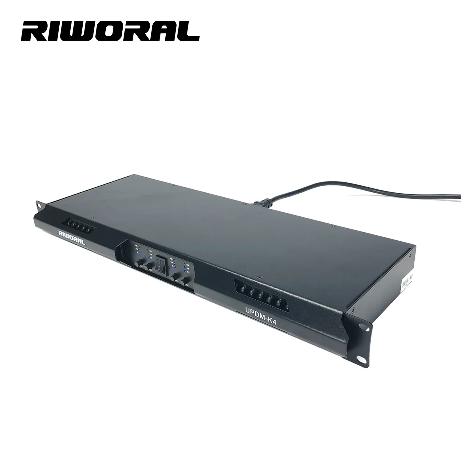 K4 Amplificador de Potência Digital Profissional, 4 Canais, 2000WX4, Tecnologia UPDM, 1U Rack Mount, mais recente geração