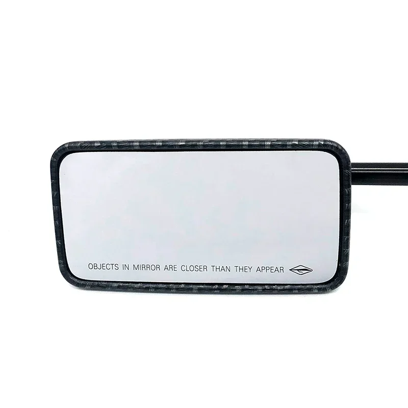 Universal M10 Motorcycle Retro Old School Square Style RearView Side Mirror For Harley / Triumph Bonneville T100 / Thruxton