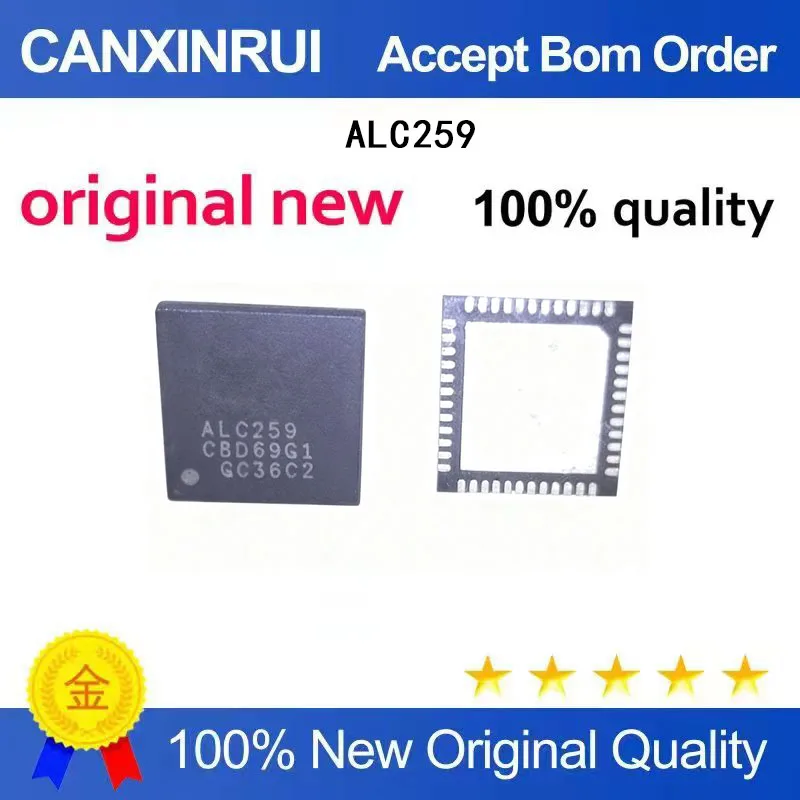 (5-100 Pieces)Brand new original ALC259 C2 rounded corner large package right angle small package QFN