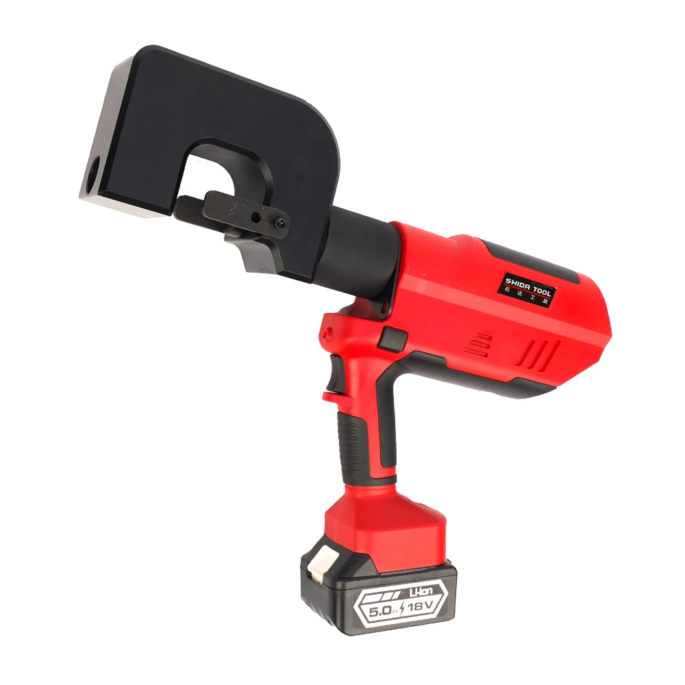 

Portable Rechargeable Powerful Battery Powered Hydraulic Machine for 6.5-20.5mm Metal Hole Punching 12 Ton Hand-Grip Type Tool