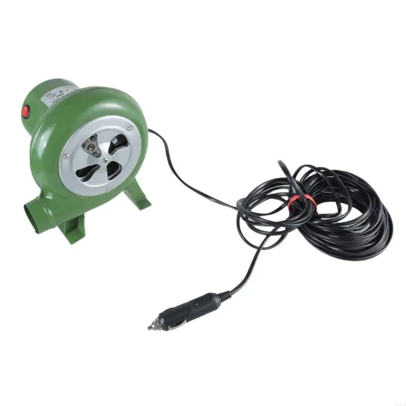 J2FA 30/40/00/00/80W مروحة منفاخ الهواء مع 8.8M كابل المنفاخ المنفاخ مروحة BBQ مع مروحة BBQ 12V مدخن 5500 دورة في الدقيقة