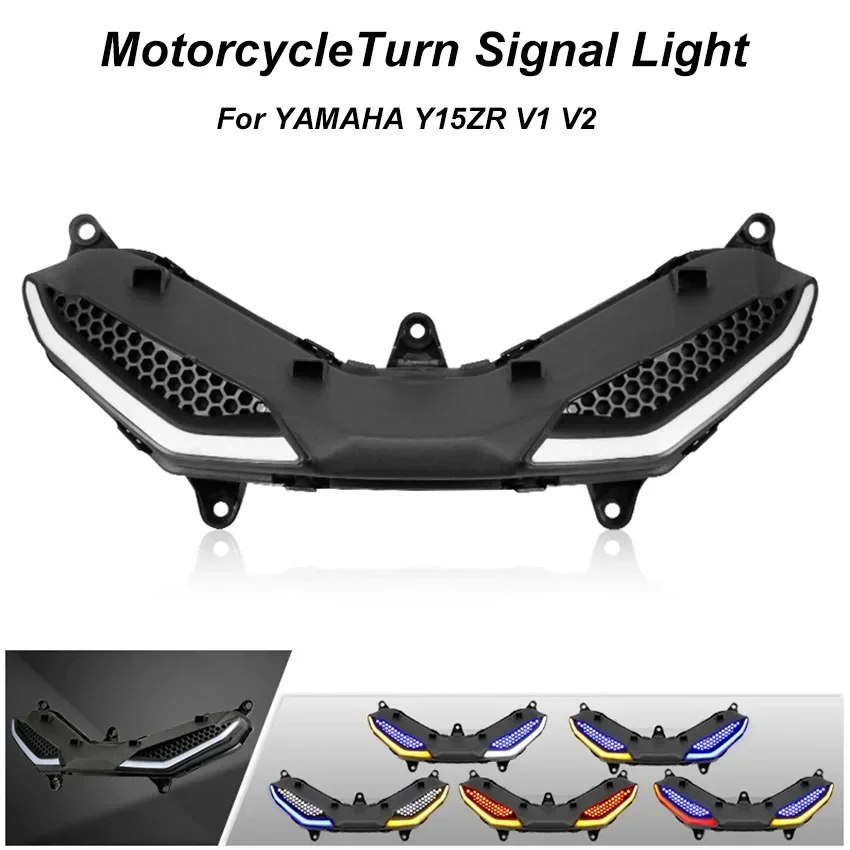 

12V Motorcycle LED Turn Signal Lights Dynamic Streamlight Daytime Running Lights For Yamaha Y15ZR V1-V2 Modifications