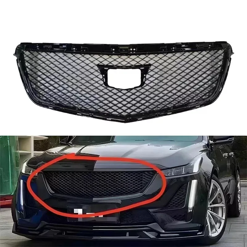 

For 2016-2018 Cadillac ATSL Front grille honeycomb version Auto parts