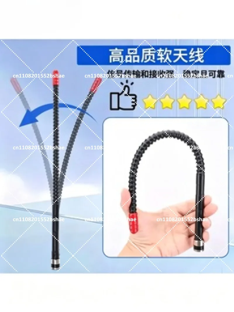27MHz Soft Whip Magnetic Base Antenna with BNC PL259 Connector for CB Radio